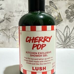 LUSH Cherry Pop Kitchen Box Exclusive Shower Gel 8.4 fl oz new